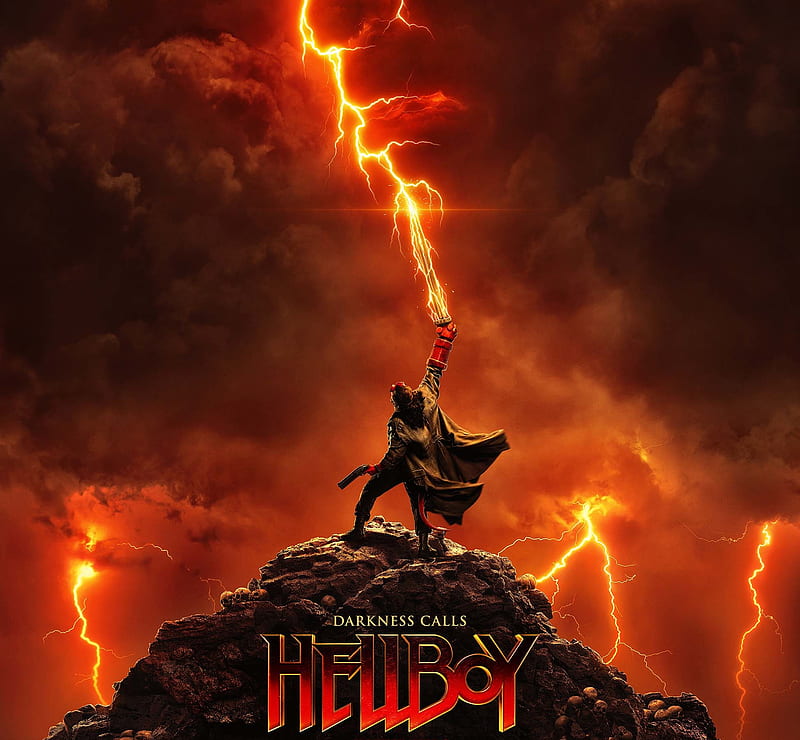hellboy 2019, fantasy movies, sword, Movies, HD wallpaper