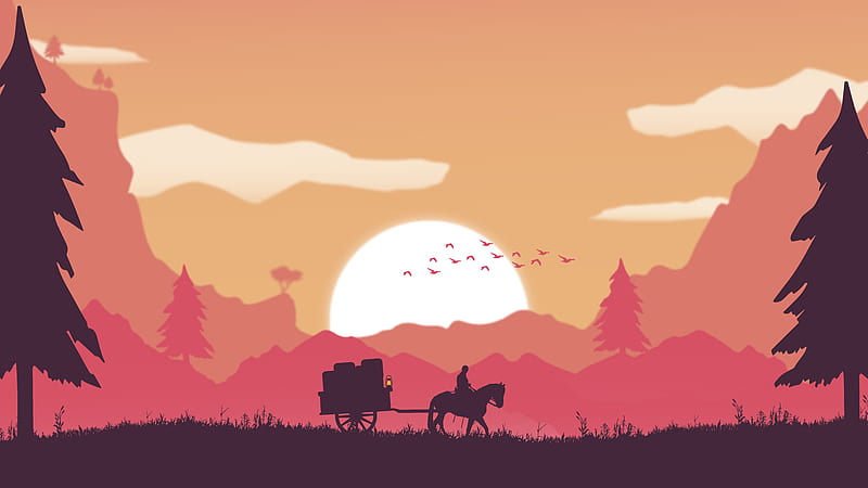 PC WALLPAPER 4K - MINIMALIST SUNSET by jorgehardt on DeviantArt