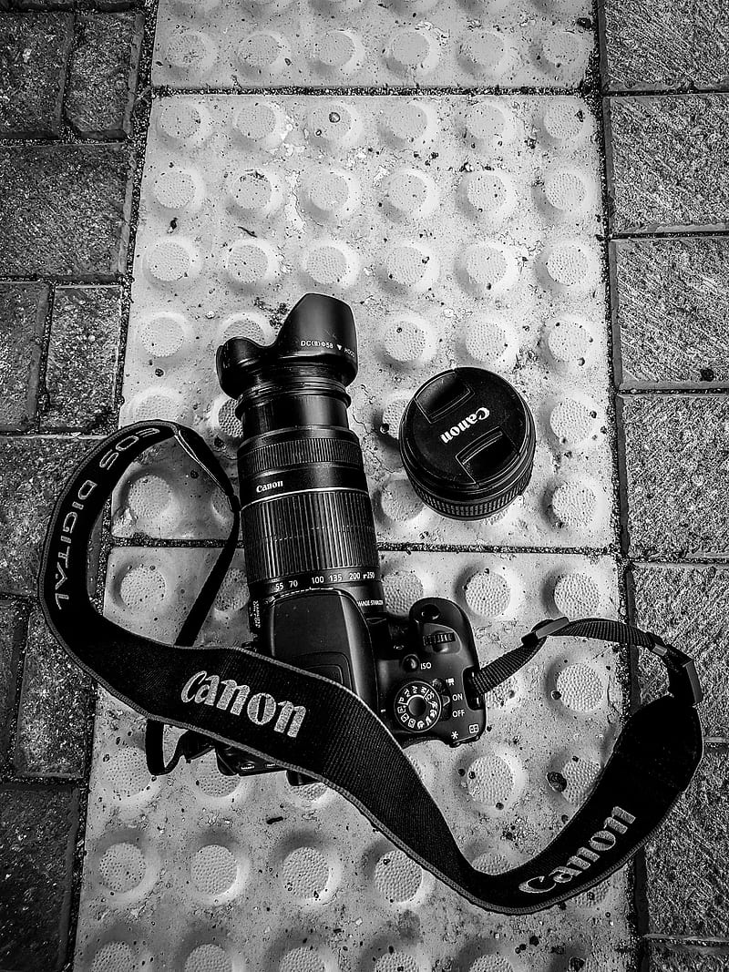 Canon, 700d, black and white, camera, compass, dslr, sa studio, sujaj, sujaj ahamed, HD phone wallpaper