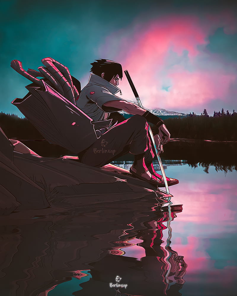 Sasuke uchiha, anime asthetic, anime , itachi, itachi uchiha, kakashi, naruto, naruto shippudin, naruto, HD phone wallpaper