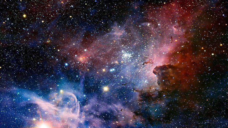 Carina Nebula, Stars, Nebula, Galaxies, Space, HD wallpaper