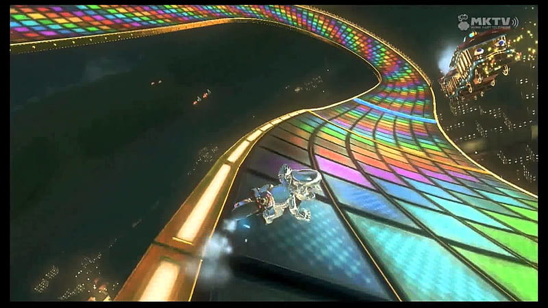 Mario Kart 8, Mario Kart Rainbow Road, HD wallpaper
