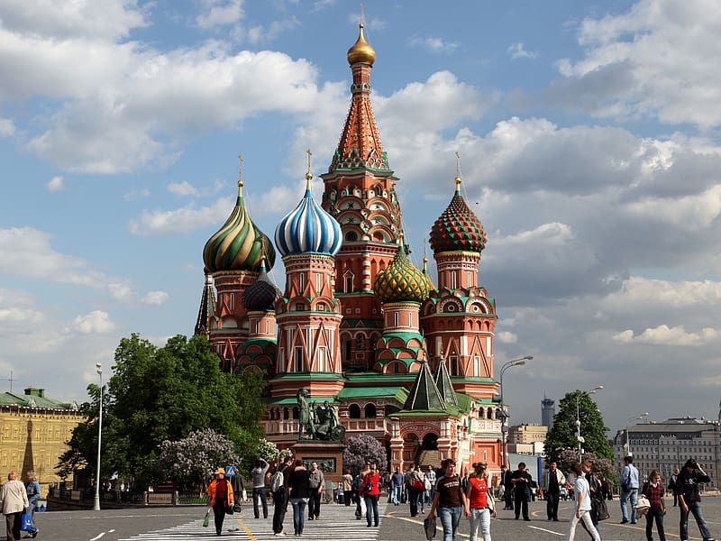 Saint Basil's Cathedral, Cathedrals, Religious, HD wallpaper