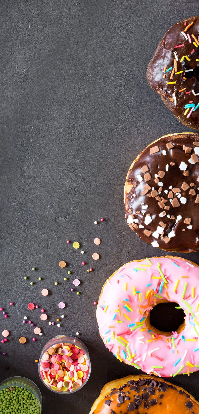 Donuts, donut, food, HD phone wallpaper