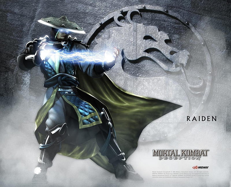 Papeis de parede Mortal Kombat Raiden Chapéu Jogos Fantasia baixar imagens