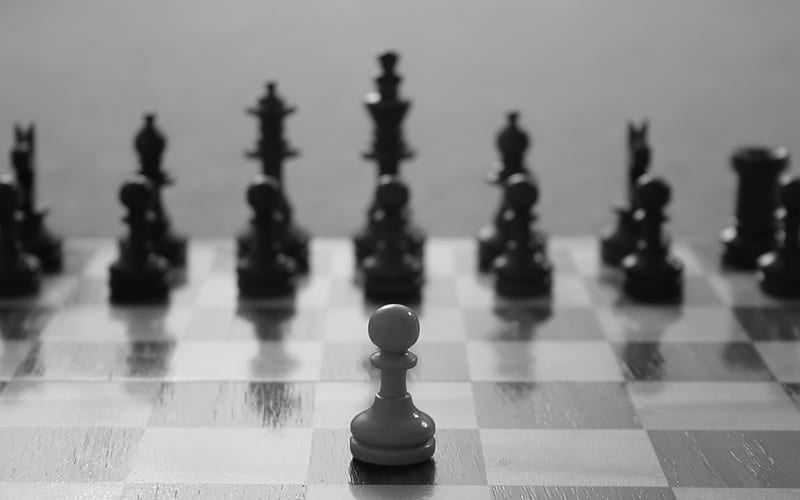 Chess, Game, Pawn, HD wallpaper