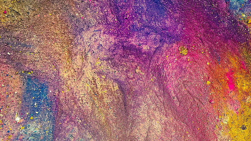 Glitter Paint Multicolored Spray Abstract, HD wallpaper