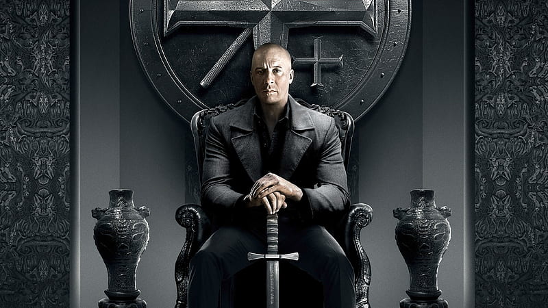 Vin Diesel as Kaulder The Last Witch Hunter, HD wallpaper