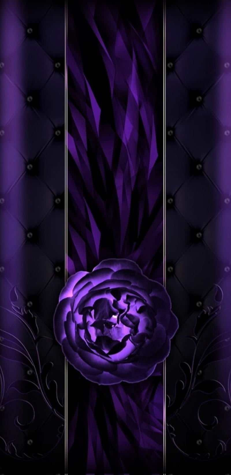 Royal Purple Rose, bonito, pretty, HD phone wallpaper | Peakpx