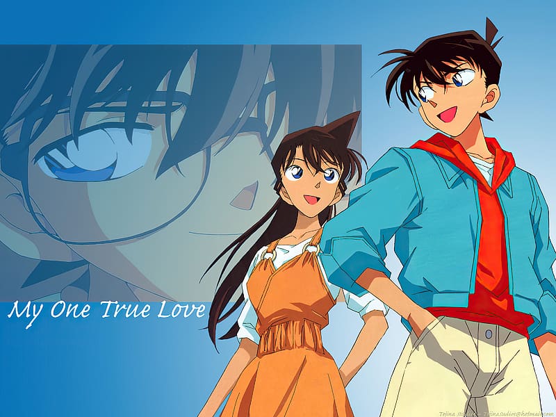 Anime, Detective Conan, Shinichi Kudo, Conan Edogawa, Ran Mouri, HD wallpaper