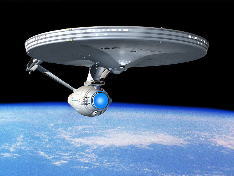U.S.S. Enterprise, star trek, ncc1701, enterprise, space, HD wallpaper
