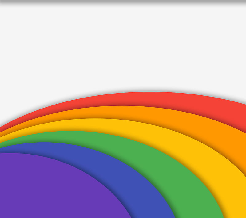 Rainbow, colors, light, material, spectrum, white, HD wallpaper