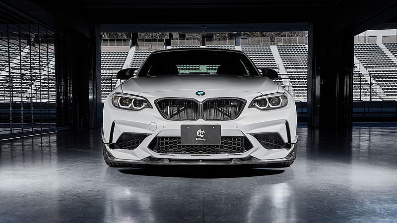 3D Design BMW M2 Competition 2019, HD wallpaper