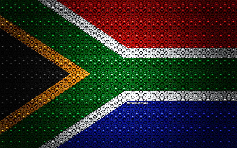 Flag of South Africa creative art, metal mesh texture, South Africa flag,  national symbol, HD wallpaper | Peakpx