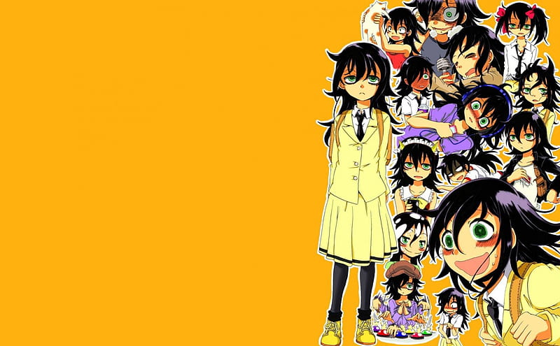 No Matter How I Look at It, It's You Guys' Fault I'm Not Popular! Anime  Watamote, Season 1 Since I'm Not Popular, I'll Think About the Future  Silver Link, Anime, png |