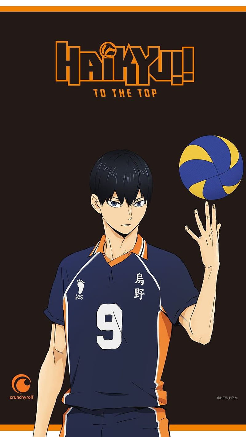 Anime haikyuu personagem pino tobio kageyama voleibol meninos