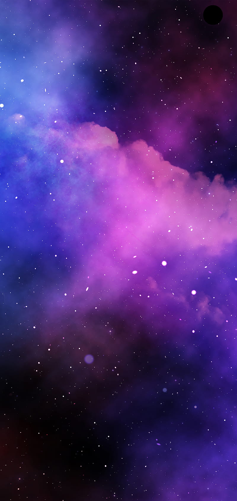 Universe, Kiss, black, blue, clouds, dark, galaxy, pink, purple, s10 cutout, violet, HD phone wallpaper