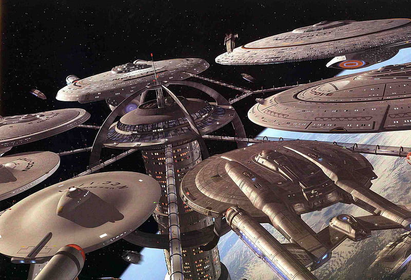 ncc 1701 many times over old and new, ncc 1701, star trek, enterprise, ncc-1701, HD wallpaper