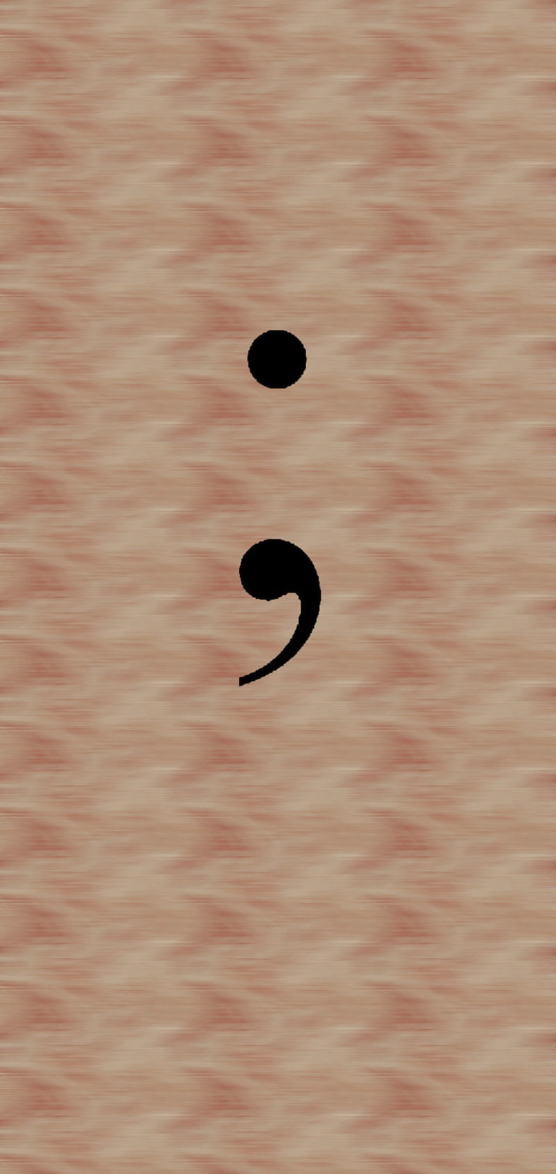 Semicolon 2, alphabet, punctuation, suicide prevention, symbol, HD phone wallpaper