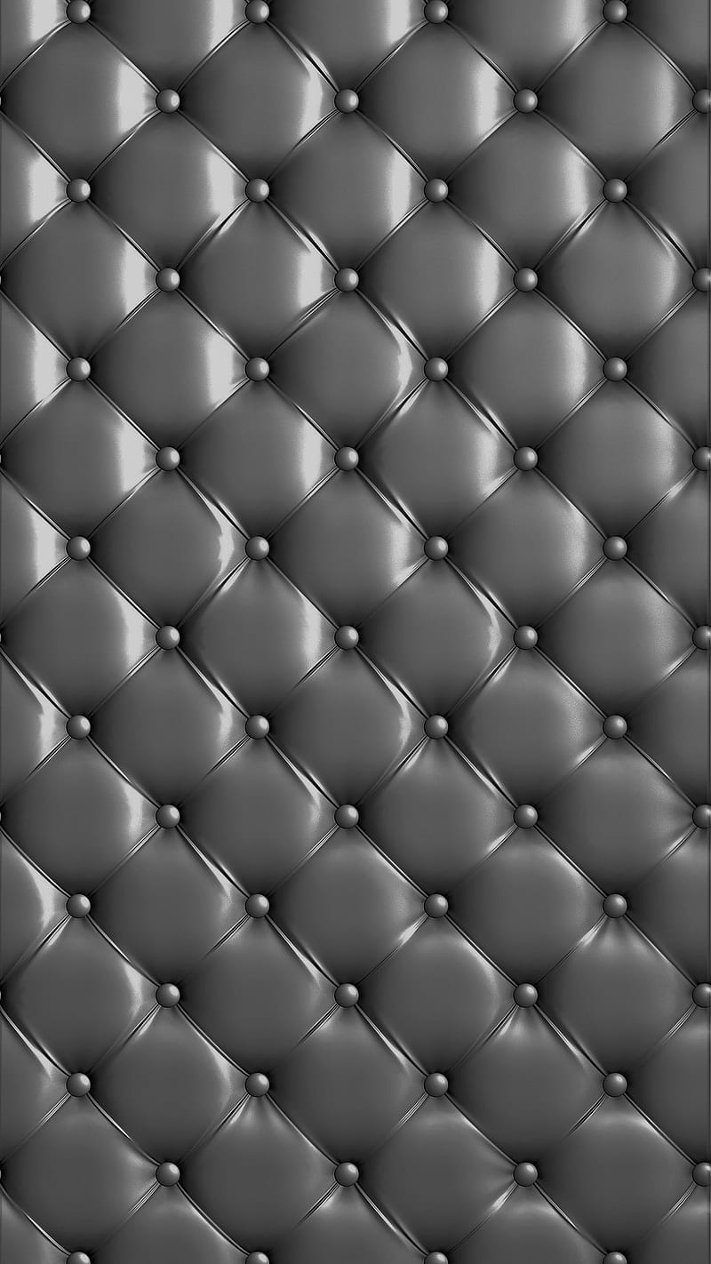 Grey leather, abstract, black, skin, texture, upholstery, HD phone wallpaper