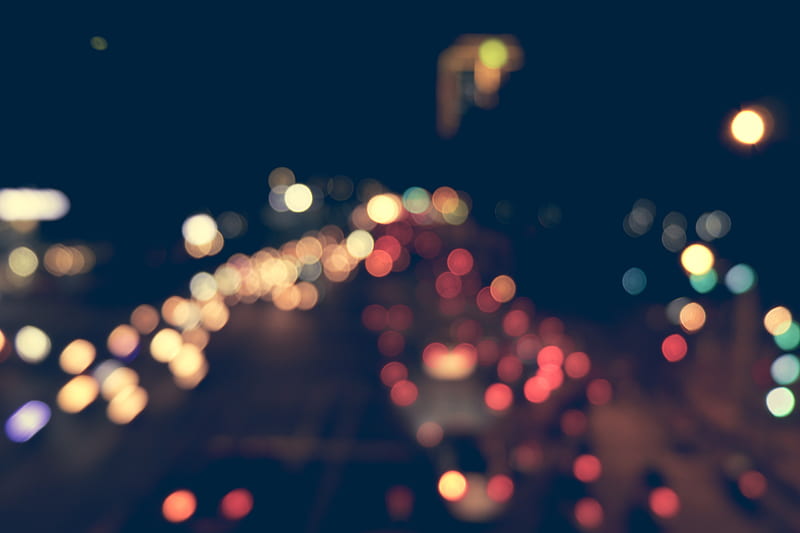 Car Lights Bokeh Graphy Others Hd Wallpaper Peakpx