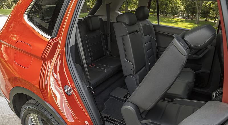 2018 Volkswagen Tiguan SEL Premium - Interior, Third Row Seats , car, HD wallpaper