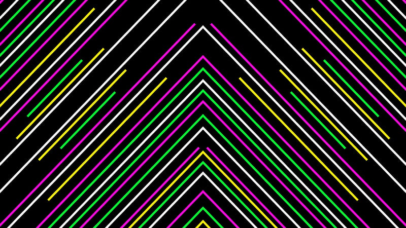 Stripes Symmetry Colorful Digital Art Geometry Abstract, HD wallpaper
