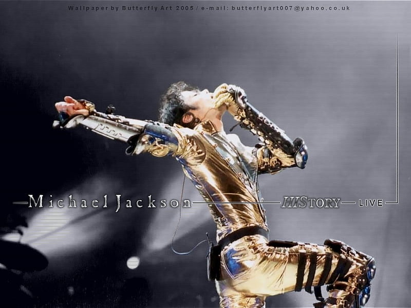 Michael Jackson History Tour Golden Pant