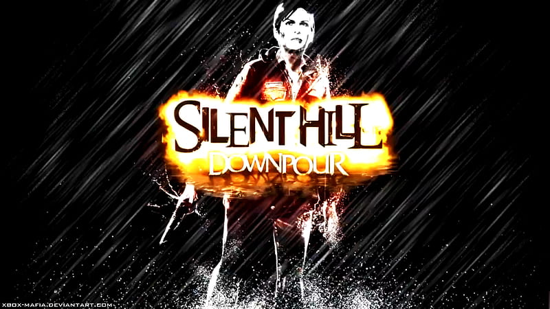 Silent Hill Downpour, cgi, dark, game, rain, horror, HD wallpaper