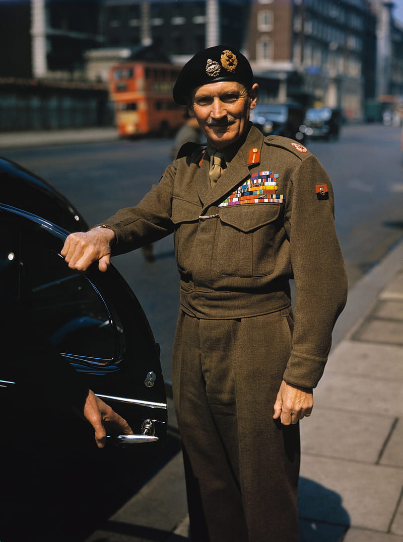 British Army, World War II, military, Bernard Montgomery, British, HD phone wallpaper