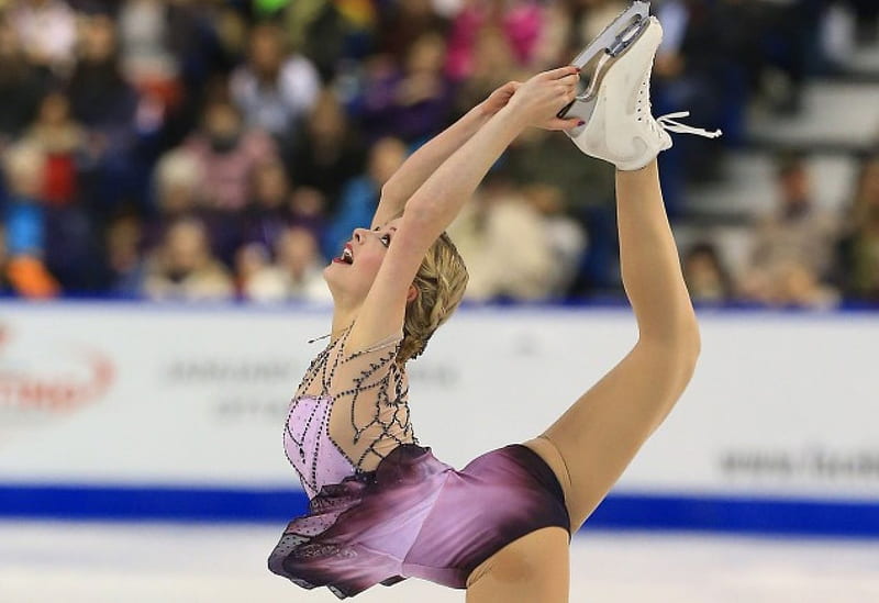 Gracie Gold ~ Gold Metal Winner in Women's Figure Skating ~ Sochi 2014, DANCE, FIGURE SKATER, ART, METAL WINNER, BEAUTIFUL, HD wallpaper