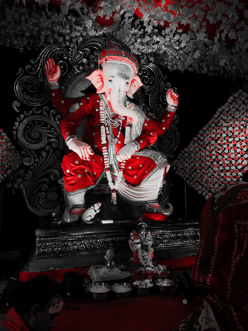 Ganesh Ji, ganpati bappa, om ganeshay namah, HD phone wallpaper