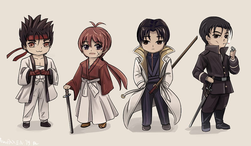 Shinomori Aoshi, Characters