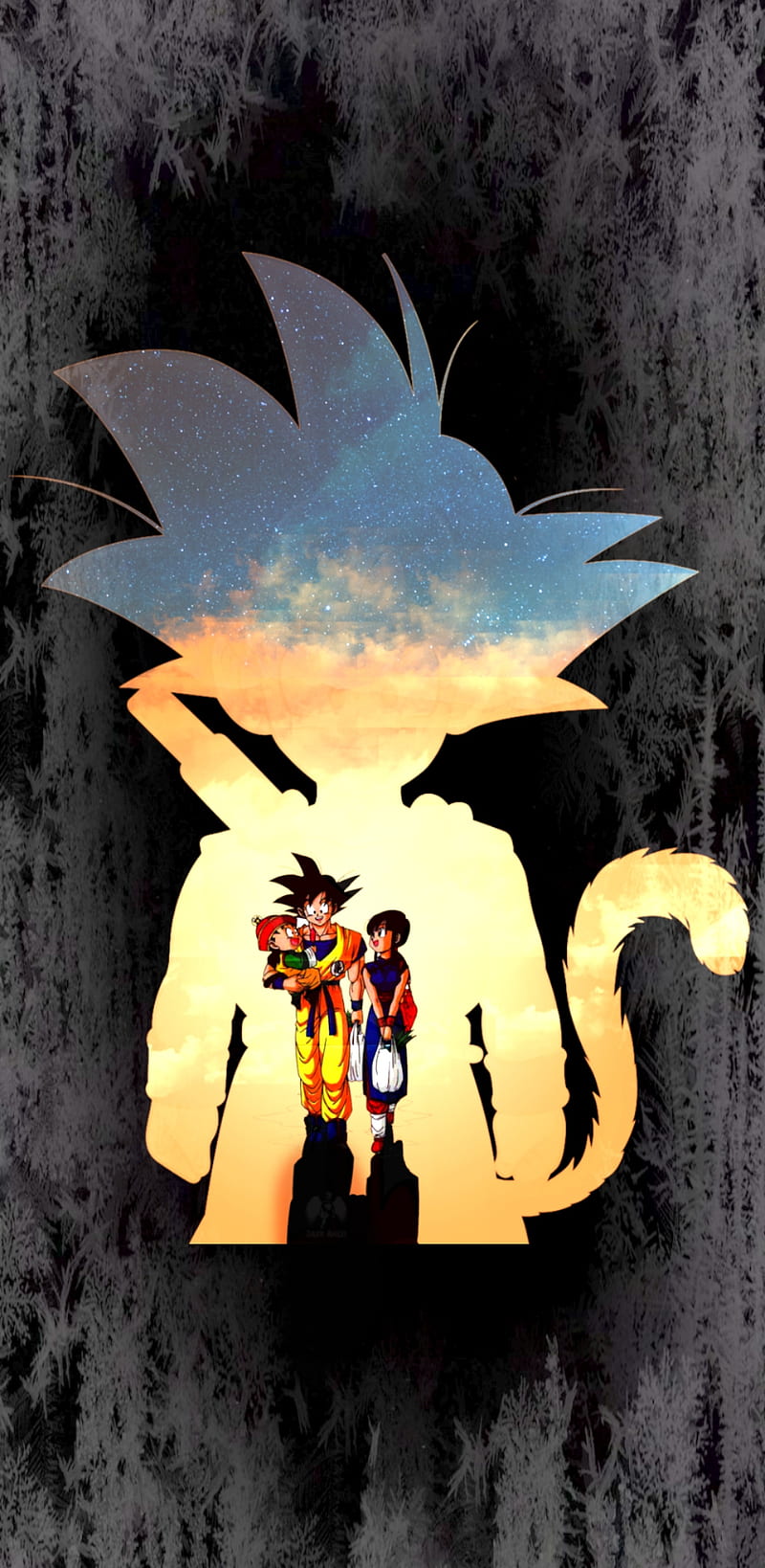 Download Dragon Ball Goku And Chichi Conversation Wallpaper  Wallpaperscom