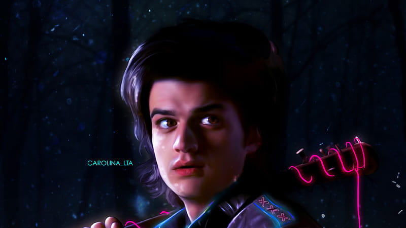 Joe Keery Stranger Things Fan Art , stranger-things, tv-shows, artist, artwork, digital-art, behance, HD wallpaper