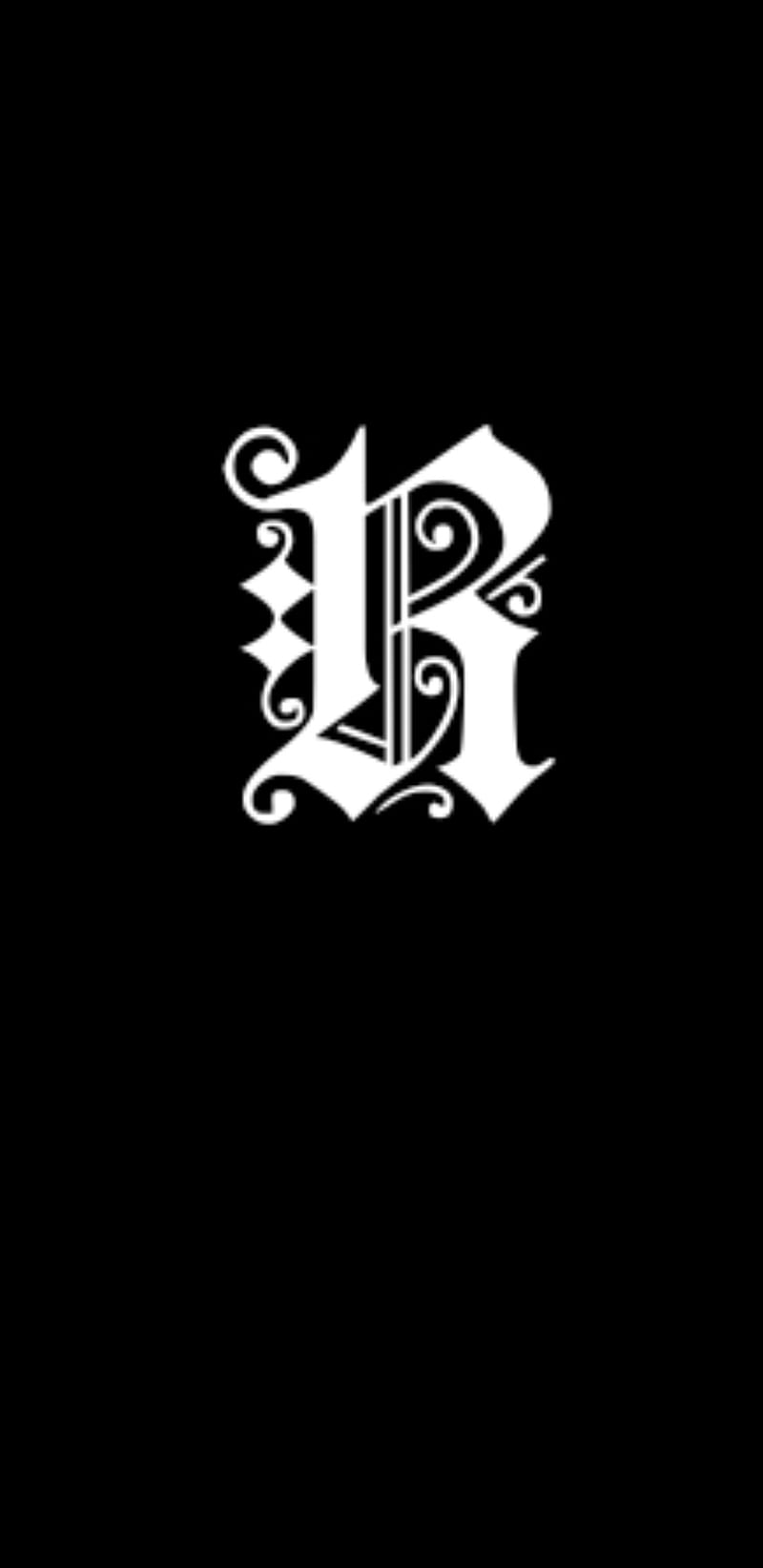 Letra r, albhabets, letras, negro, blanco, Fondo de pantalla de teléfono HD  | Peakpx