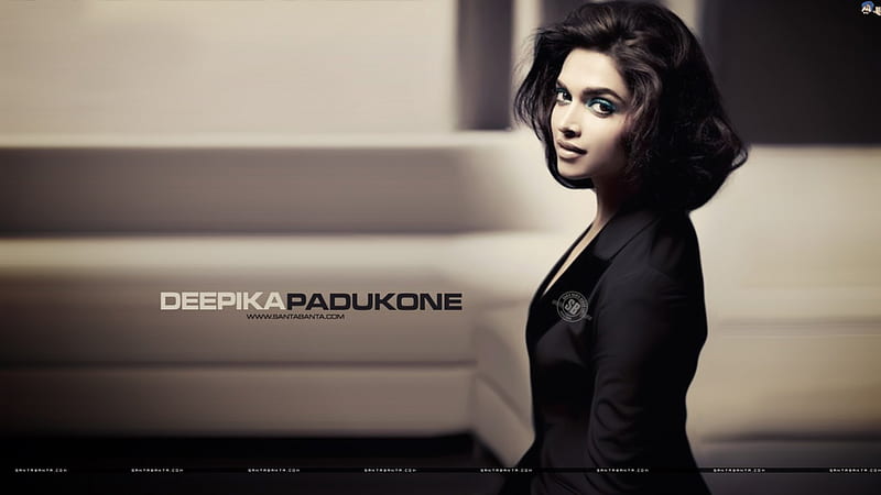 deepika, short hair, beauty, smile, actress, HD wallpaper