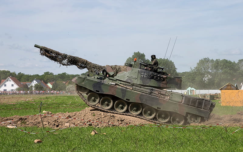 Leopard 2, 2A7, German main battle tank, landfill, modern tanks, Germany, HD wallpaper