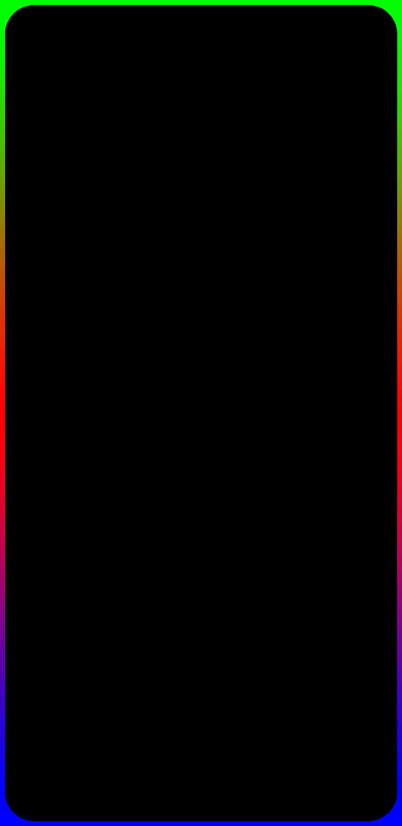 Edge Lighting, lighting, edge, s9, s9 plus, black, colors, led, amoled, blue, red, HD phone wallpaper