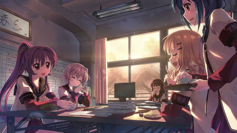 Anime, Yuru Yuri, HD wallpaper