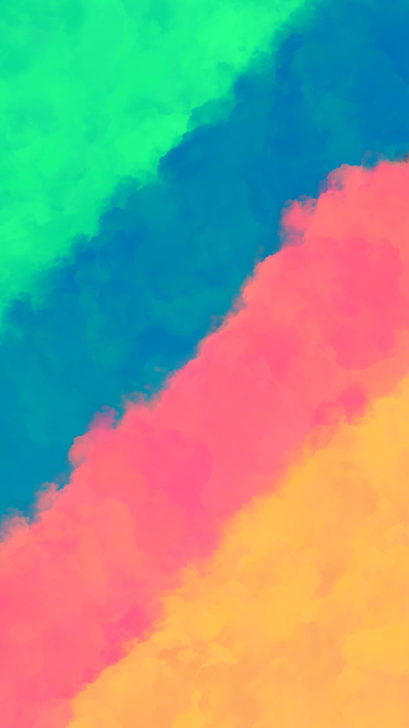 Opposite Smoke 01, FMYury, Opposite, abstract, cloud, clouds, color, colorful, colors, dark, fog, gradient, green, light, orange, rainbow, red, smoke, steam, yellow, HD phone wallpaper