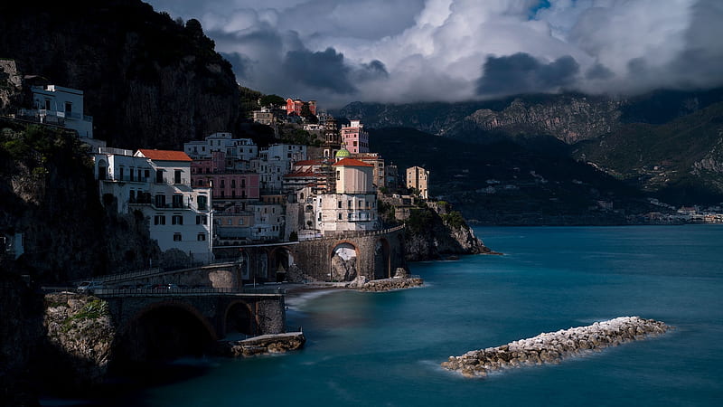 Amalfi Coast Italy, HD wallpaper