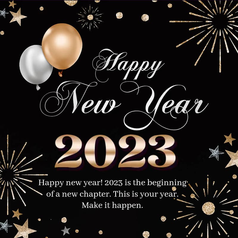 Happy New Year 2023 , Greetings, HD phone wallpaper