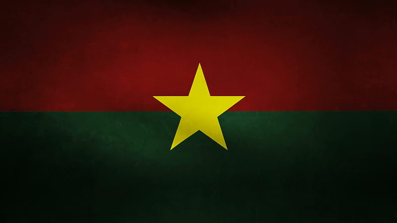 Burkina Faso Flag, HD wallpaper