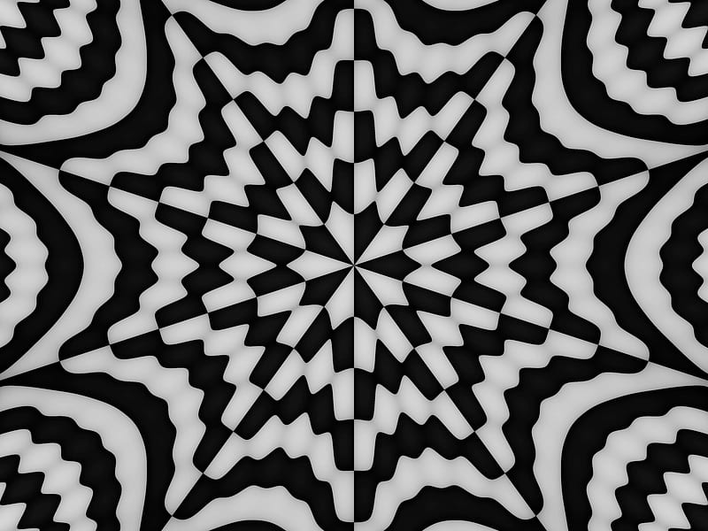 Abstract, Pattern, Black & White, HD wallpaper
