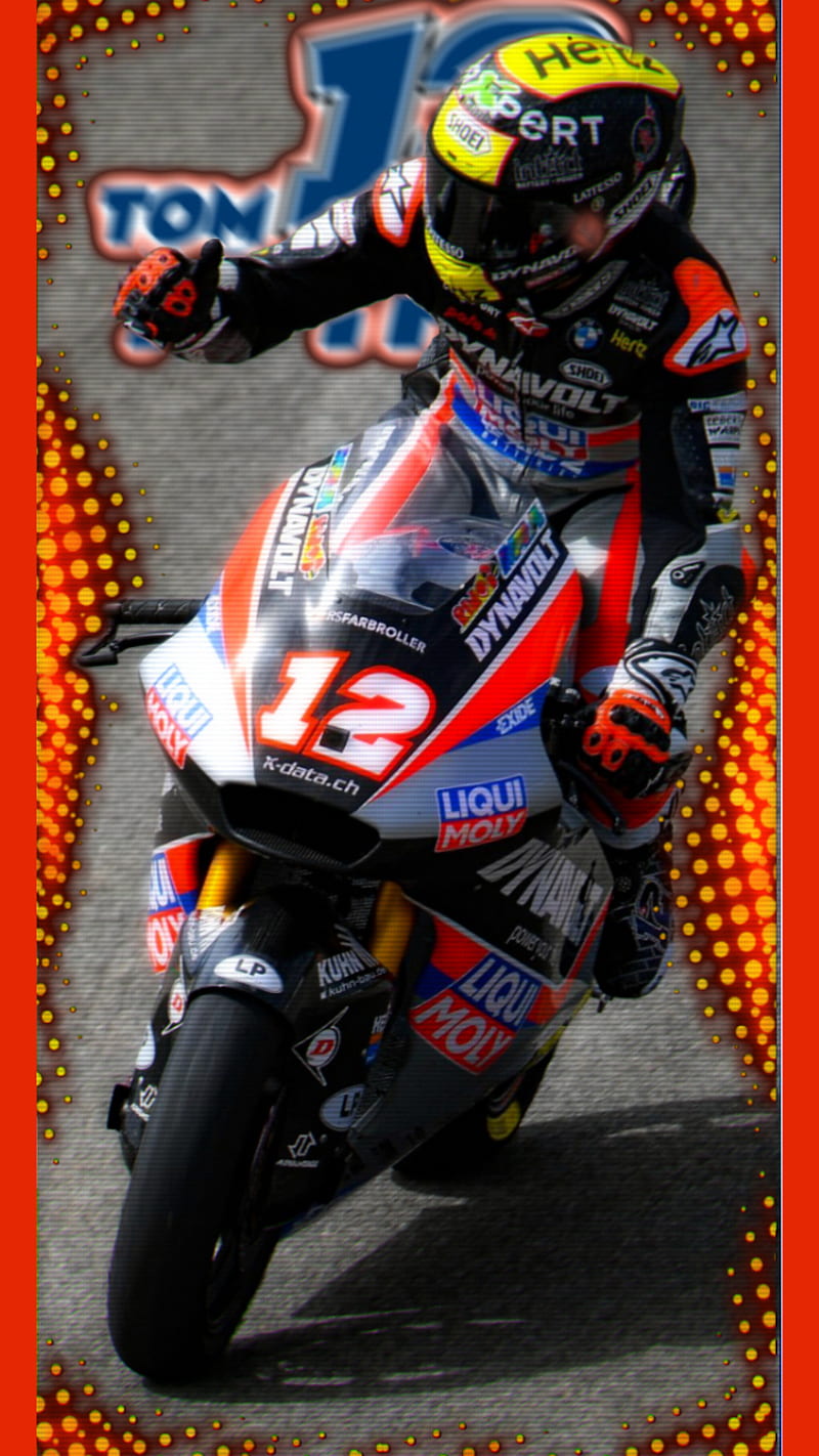 Thomas Luthi, moto, moto2, HD phone wallpaper | Peakpx