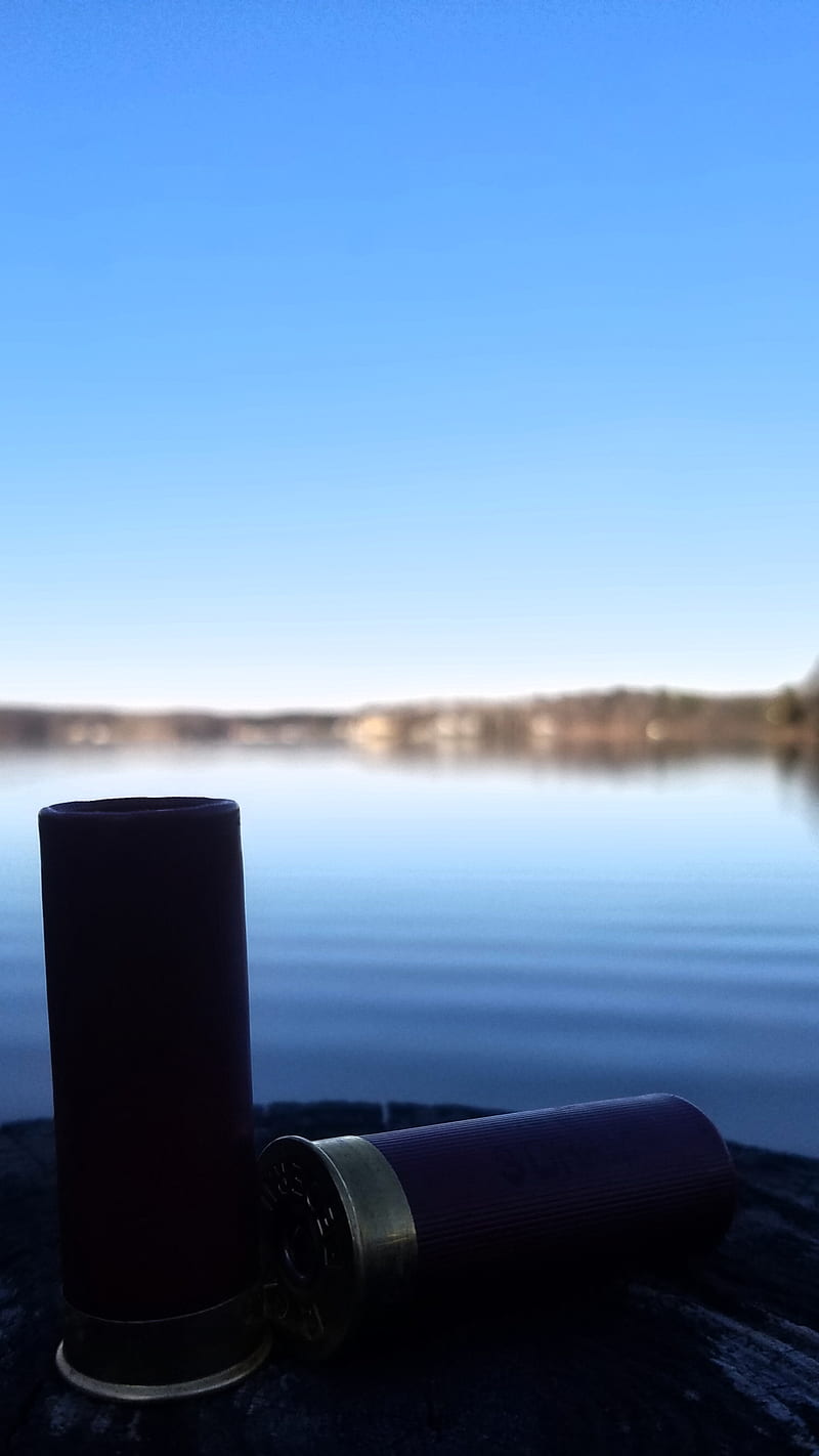 Lago, cartuchos de escopeta, Fondo de pantalla de teléfono HD | Peakpx