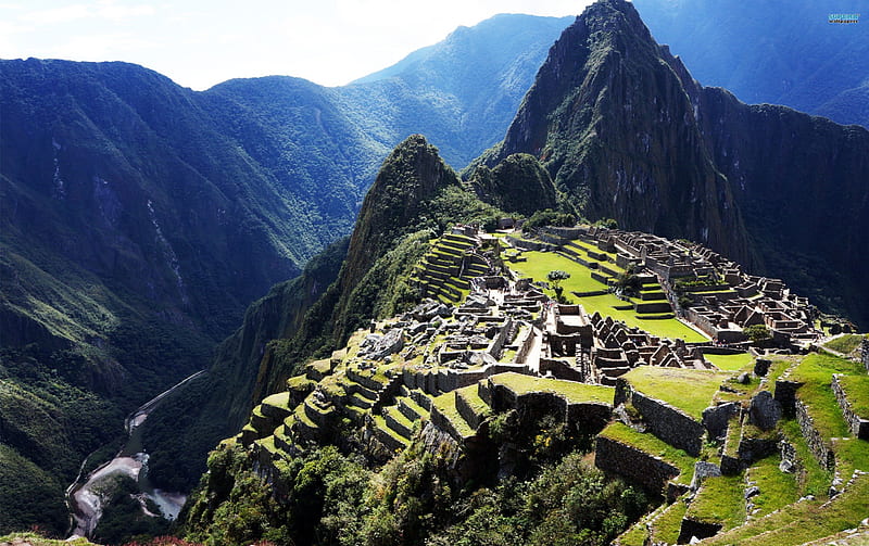 The Historic Sanctuary of Machu Picchu, machu picchu, ancient, peru, historic, HD wallpaper