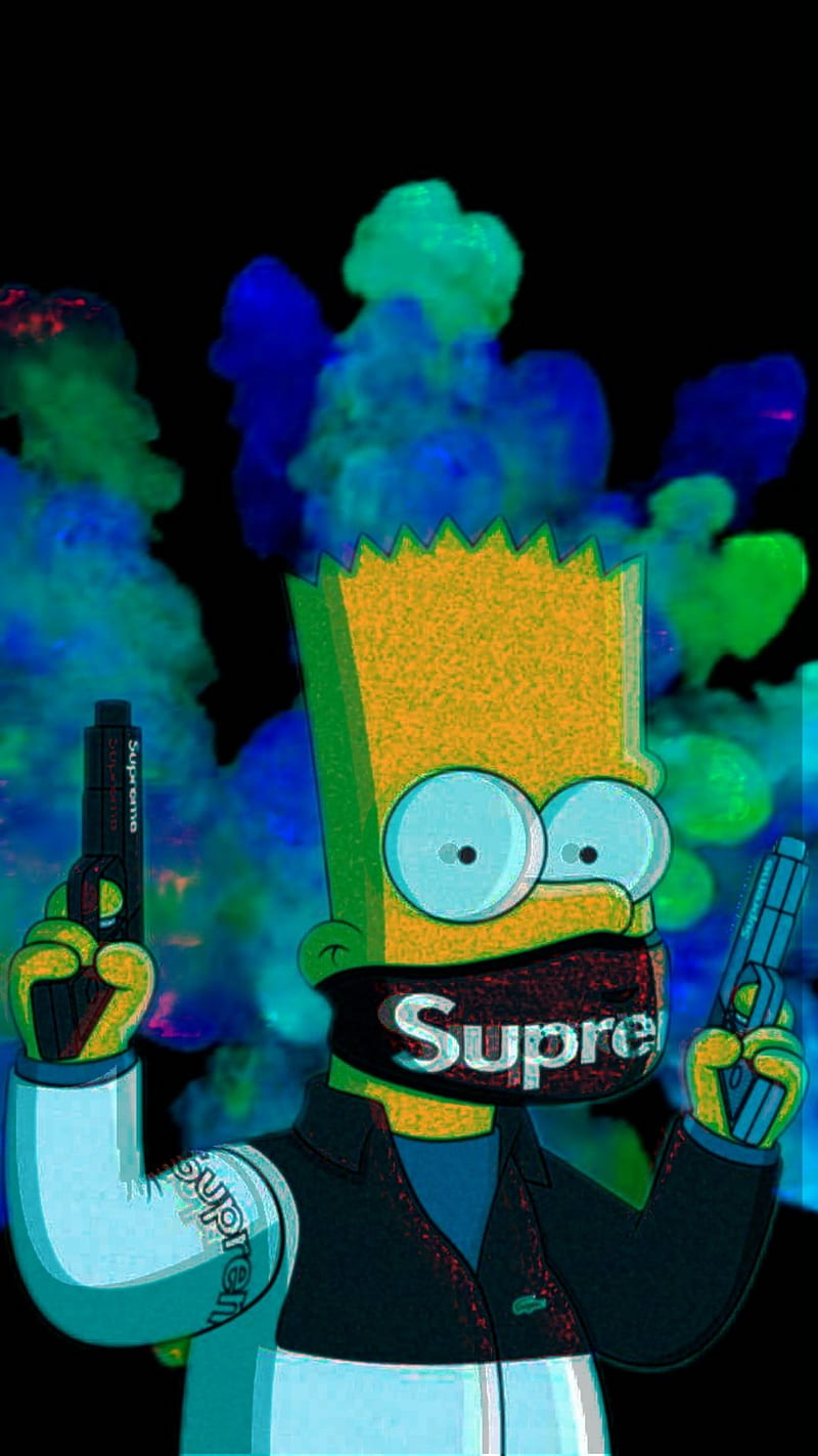 Supreme X Bart Simpson Wallpaper HD APK pour Android Télécharger