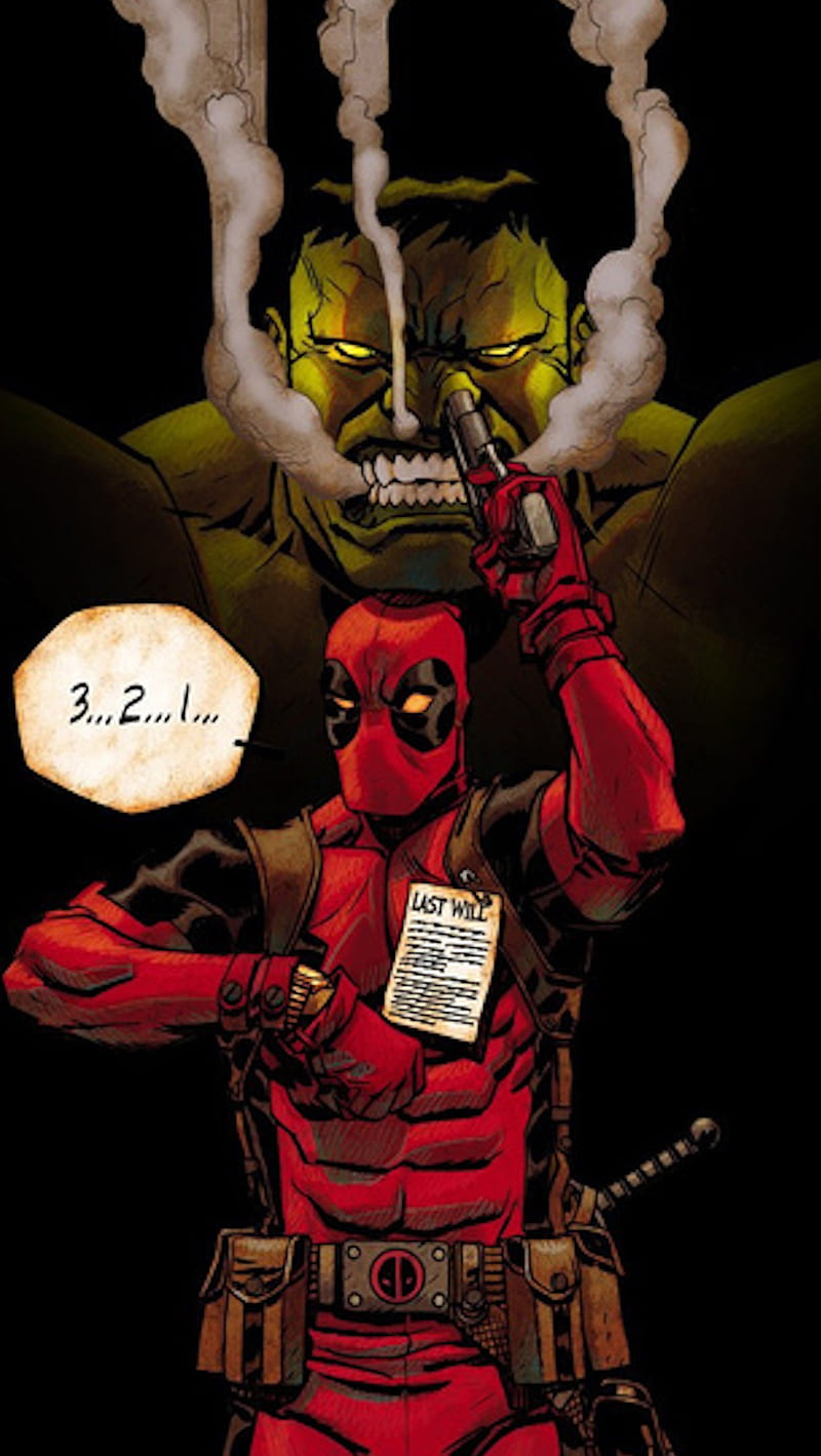 Deadpool, mk, nj, HD phone wallpaper